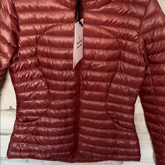 NWT Lululemon Pack it Down Jacket *Shine - Picture 2 of 8